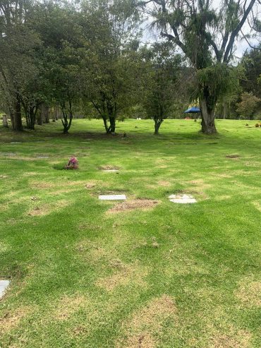 Venta de 2 lotes funerarios sencillos en Cementerio Jardines de Paz Bogotá DC